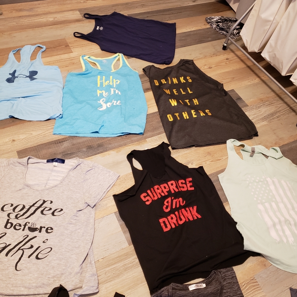 Tank tops (12 total!!!!)